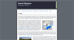 Desktop Screenshot of davidwatson.info
